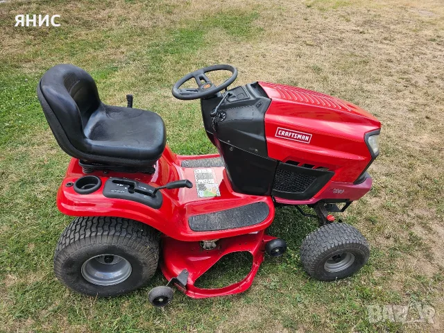 ТРАКТОРНА КОСАЧКА 19.К.С. BRIGGS&STRATTON/KRAFTSMAN.САЩ. КАТО НОВА , снимка 4 - Градинска техника - 55350848