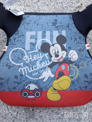 Столче за кола детско Мики Маус Mickey Mouse , снимка 2 - Столчета за кола и колело - 55089421
