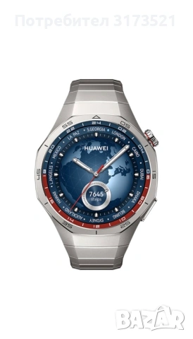 смарт часовник huawei gt 5 Смарт часовник Huawei Watch GT 5 Pro, 46mm, Titanium Case, Titanium Strap, снимка 13 - Смарт гривни - 54750446