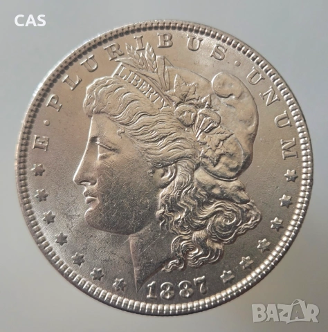 1 Долар 1887 САЩ, снимка 2 - Нумизматика и бонистика - 54570914