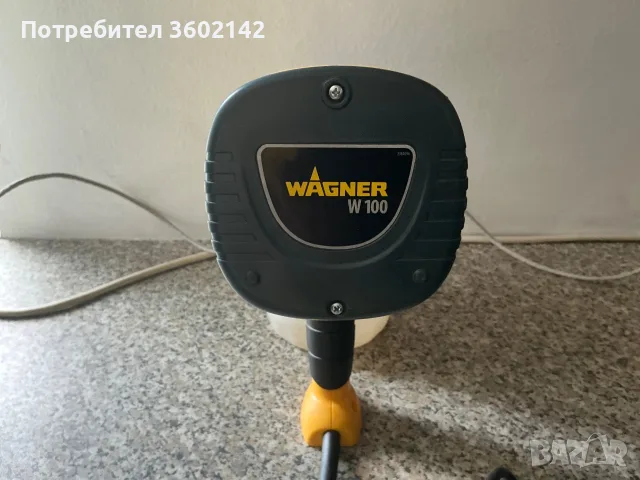 Пистолет за боядисване Wagner W100 нов в оригиналната кутия, снимка 3 - Други инструменти - 55596981