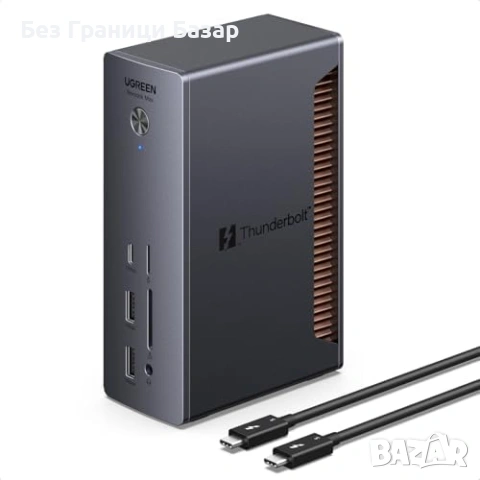 Нова Thunderbolt 5 докинг станция UGREEN 13 порта 8K 4K 144Hz MacBook Windows