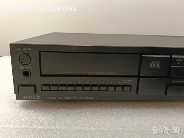Telefunken HS 885 CD -компакт диск плеър, снимка 3 - Други - 54528234