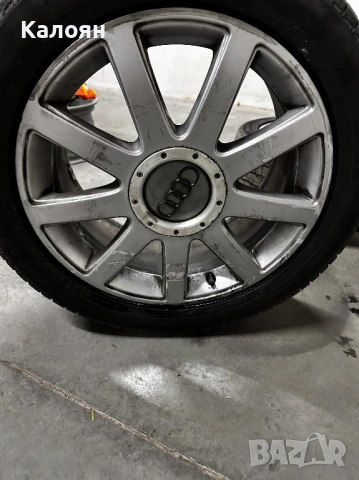 Audi Джанти 17-ки 7.5J ET45, снимка 6 - Гуми и джанти - 54677803