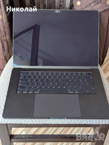 MacBook Air 15,3  M3 16/256 8CPU/10GPU -  97% батерия, снимка 2 - Лаптопи за работа - 55243907