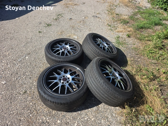 алуминиеви джанти 17 цола 5x114.3 без кривини и заварки