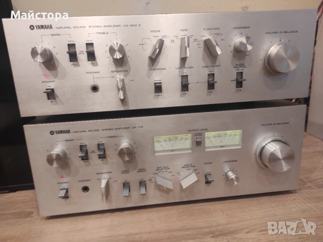 Продавам усилвател YAMAHA CA 800 II в отлично състояние , снимка 8 - Ресийвъри, усилватели, смесителни пултове - 53866431