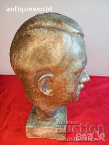 Бюст АДОЛФ ХИТЛЕР Статутка, Фигура, снимка 5 - Антикварни и старинни предмети - 54316044