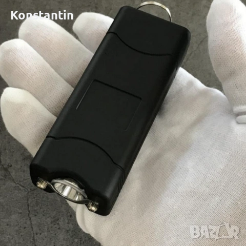 Устройство за самозащита - електрошок 5000K V и LED фенер – компактно, презареждаемо, снимка 3 - Друга електроника - 54422063