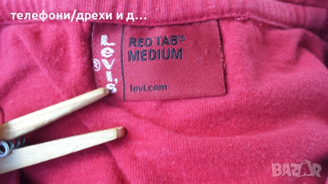 Тениска с дълъг ръкав Levis Red Tab (M), снимка 3 - Спортни дрехи, екипи - 54768446