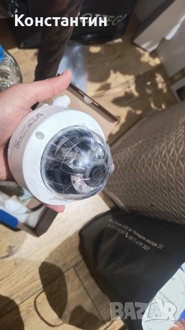 4 куполни камери за видеонаблюдение Annke с резолюция 12 MP и цветно нощно виждане.