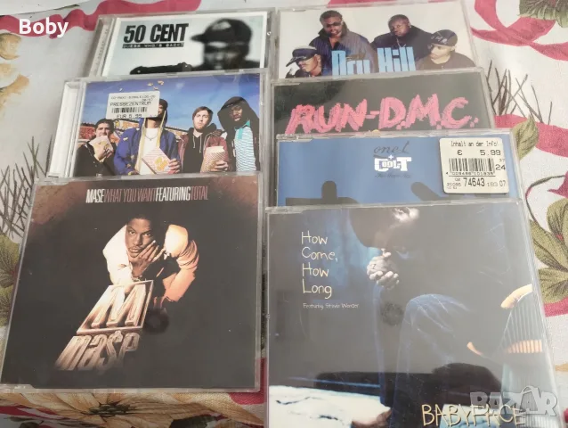 Дискове с рап , 50 cent, RUN DMC ... 