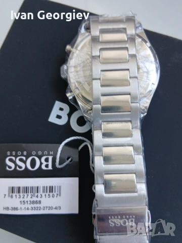 Нов часовник HUGO BOSS 1514868 Chronograph , снимка 3 - Мъжки - 54443091