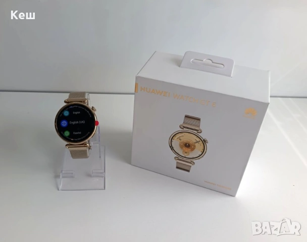 Смарт часовник Huawei Watch GT 6 41mm (златист чисто нов)