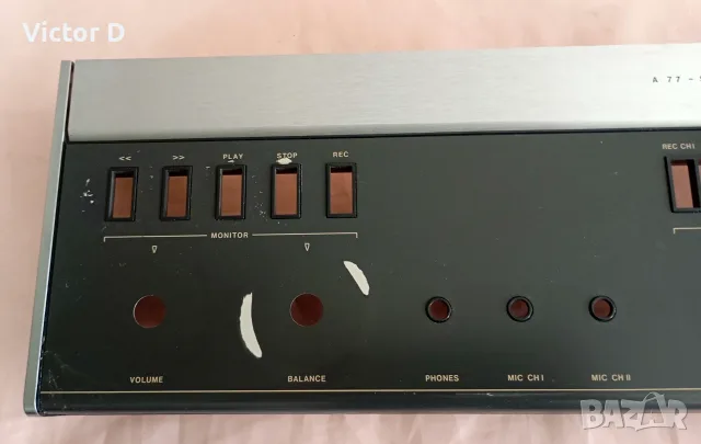 Преден панел за ролков магнетофон Revox A77 , снимка 2 - Други - 55331141