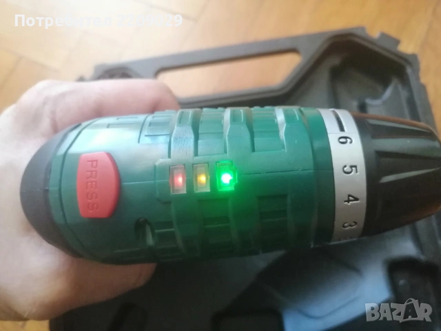 Акумулаторен винтоверт Parkside PSSA 3.6V Оригинален НЕМСКИ, снимка 9 - Винтоверти - 54115987