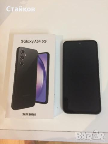 Продавам Samsung Galaxy A54 5G ,тъмносив, снимка 2 - Samsung - 54498511