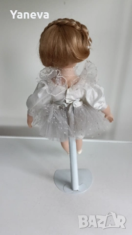 Балерина, порцеланова, английска , колекционерска кукла от Alberon Dolls . , снимка 5 - Кукли - 54383093