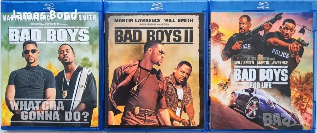 Блу Рей (Blu Ray) Лоши момчета Трилогия (Bad Boys Trilogy) с БГ субтитри