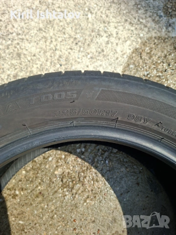 Летни гуми Bridgestone 225/50/17, снимка 10 - Гуми и джанти - 54630566