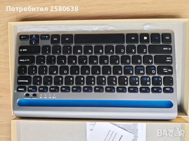 Блутут клавиатура - нова, снимка 4 - Клавиатури и мишки - 54690113