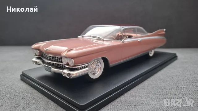 1959 Cadillac Eldorado Seville 1:24 Whitebox Diecast Колекционерски модел количка, снимка 3 - Колекции - 55474229