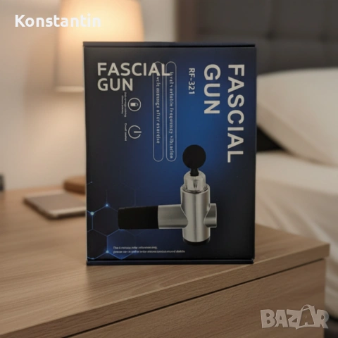 Масажен уред Fascial Gun RF-321 , снимка 4 - Масажори - 54580568