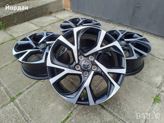 ОРИГИНАЛНИ джанти 18 ' цола 5x114,3 TOYOTA / ТОЙОТА ЕТ50 7J + датчици