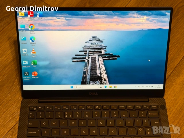 Dell XPS 13 9305 Intel i5-1135G7/8RAM/256GB NVMe/Intel Iris XE/Full HD/отличен, снимка 3 - Лаптопи за работа - 54984050