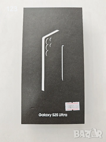 Като нов Samsung S25 Ultra 256GB 12RAM JetBlack Гаранция