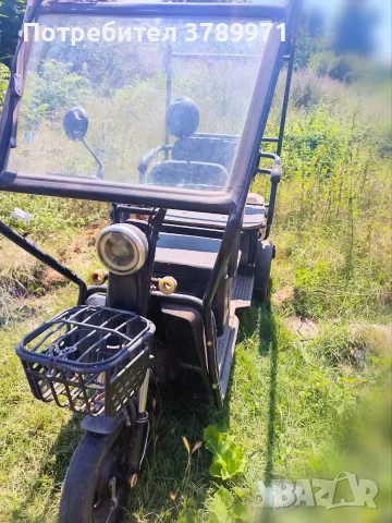 Електрическа триколка с покрив TS-302 MAXI 2000W 60V 36AH, снимка 6 - Мотоциклети и мототехника - 55441843