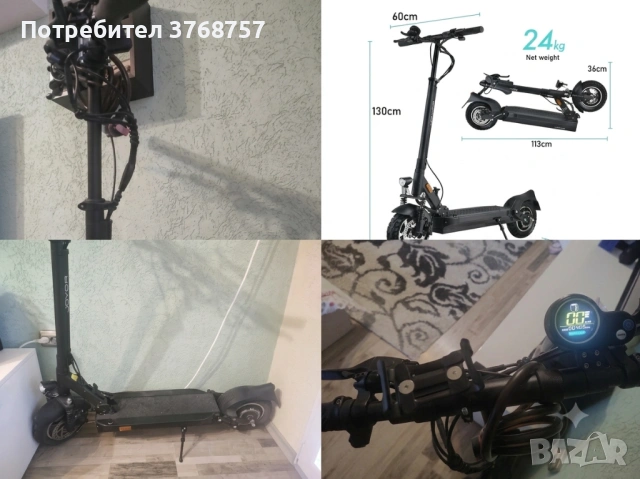 Електрическа тротинетка Joyor Y8-S 48V 26Ah
