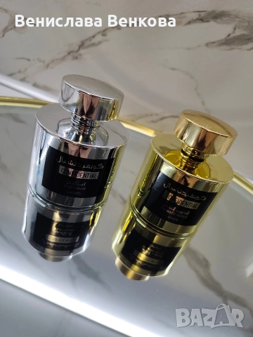 Lattafa Confidential Platinum 100 ml EDP и Lattafa Confidential Private Gold 100 ml EDP