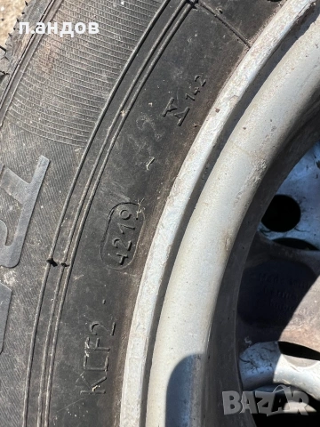 Гуми с джанти 185 60 14 ,4по100 дот-20, снимка 5 - Гуми и джанти - 54702115