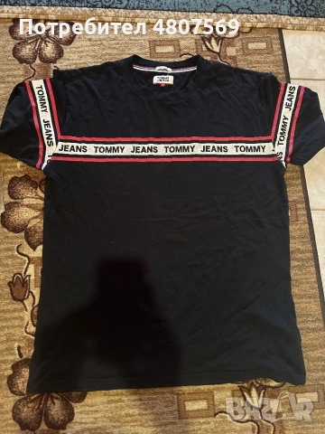 Оригинална тениска Tommy Jeans – Relaxed Fit (Размер L)