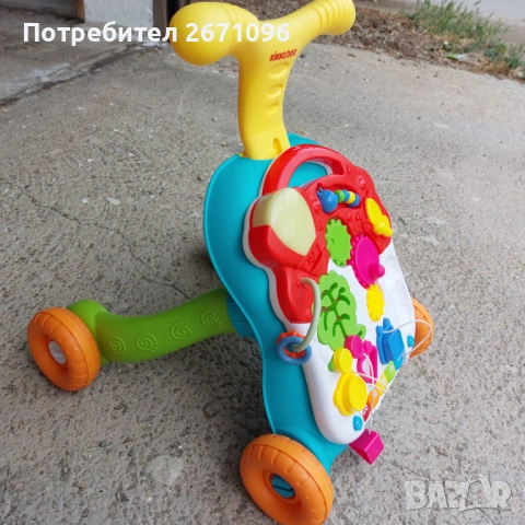 Kikka Boo Музикален уолкър-проходилка 3 в 1, снимка 3 - Други - 54901474