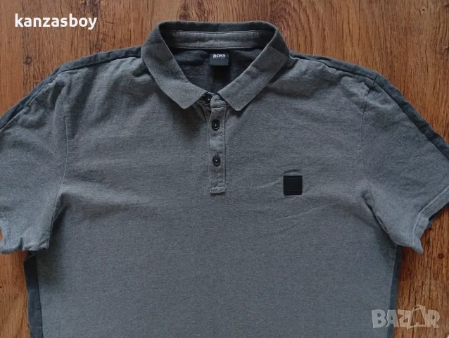 HUGO BOSS - мъжка дебела памучна тениска р-р XXXL, снимка 2 - Тениски - 55677782