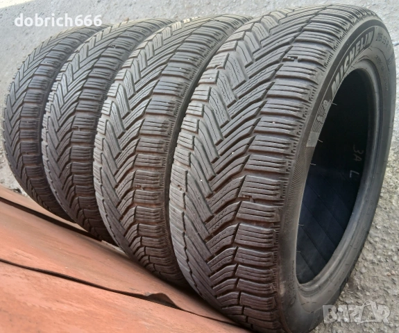 215/55/17 зимни гуми Michelin 160 евро DOT2419, снимка 2 - Гуми и джанти - 54410502