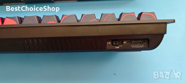 MAMBASNAKE Безжична геймърска клавиатура Attack Shark X68PRO HE с бърз тригер, снимка 6 - Клавиатури и мишки - 55039239