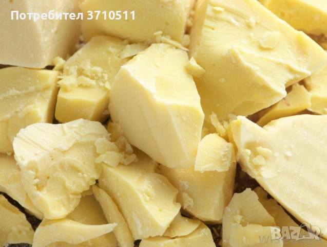 Какаово масло на бучки 1кг. 22евро