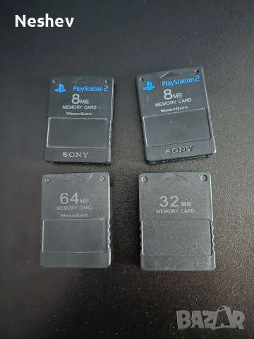 PS2 мемори карта с хак- 8, 32, 64 MB
