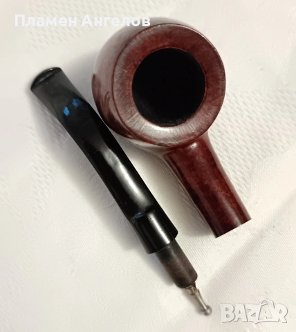 Класическа лула за тютюн. Винтидж модел "Riar BRIAR" , снимка 7 - Лули - 54684606