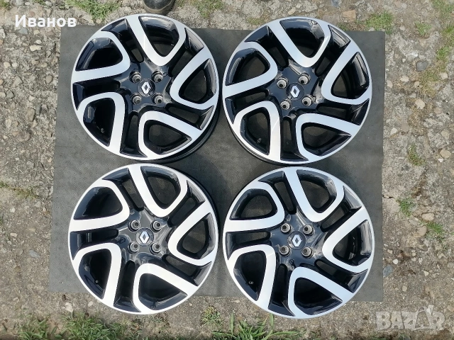 оригинални джанти 17" 4х100 Renault Captur , снимка 2 - Гуми и джанти - 55011792