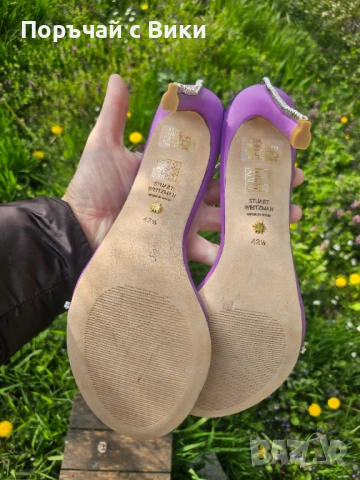 Сандали на ток Stuart Weitzman 42.5 размер, снимка 9 - Сандали - 54367211