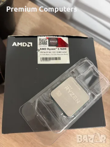 Процесор AMD Ryzen 1600 BOX + Cooler AMD Wraith, снимка 2 - Процесори - 54372099