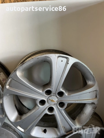 Алуминиева джанта 7x19 ET45 за Chevrolet Captiva 2.2 VCDI (2012), снимка 2 - Части - 54645518