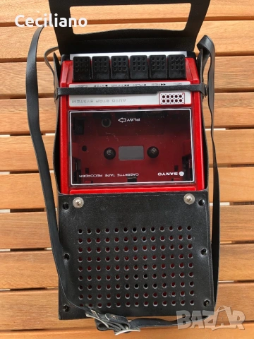 Касетофон SANYO M2541E -незаличим от  Нов!, снимка 10 - Радиокасетофони, транзистори - 54658069