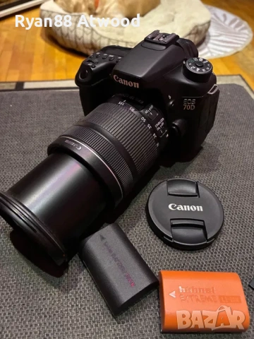Canon EOS 70D 18-135mm, снимка 4 - Камери - 54824536