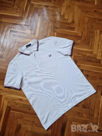 Страхотна мъжка тениска FRED PERRY размер L, снимка 2 - Тениски - 54590320