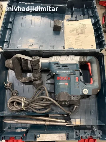 ***КАТО НОВ/Документи*** Къртач Bosch GSH 5 CE